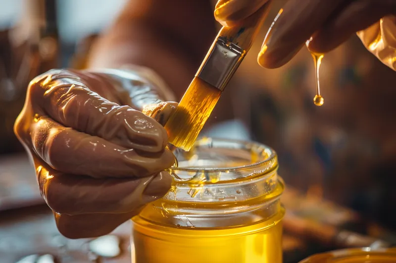 cómo ablandar una brocha de pintura de aceite, técnicas esenciales