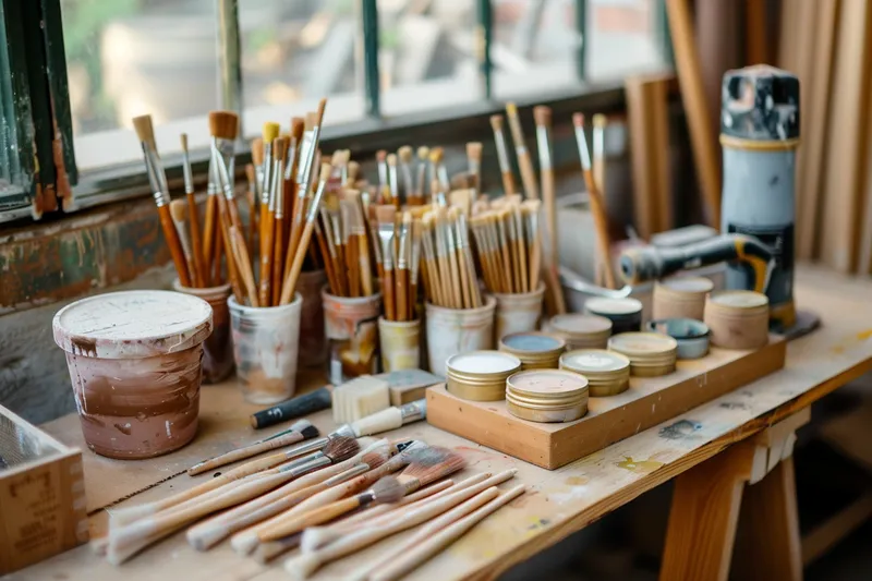 herramientas de carpinteria para pintar